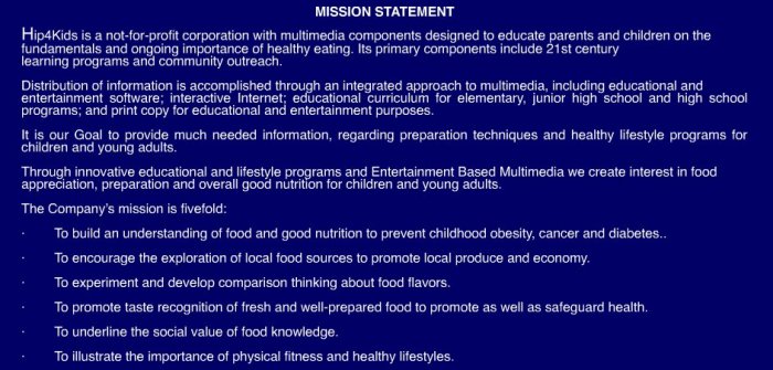 Mission Statement
